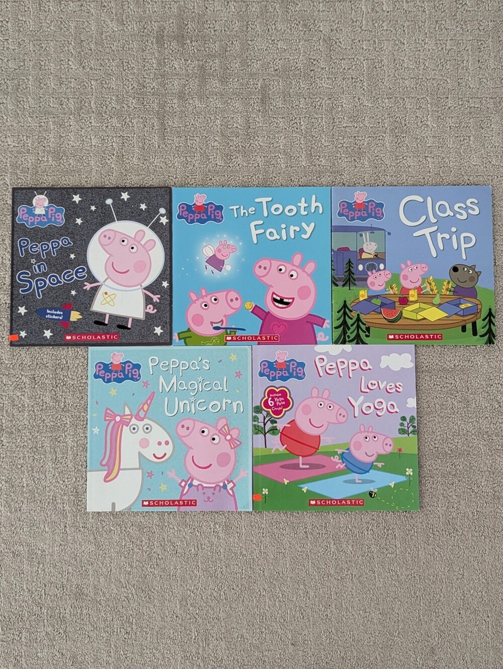Lot Of 5 Peppa Pig Books